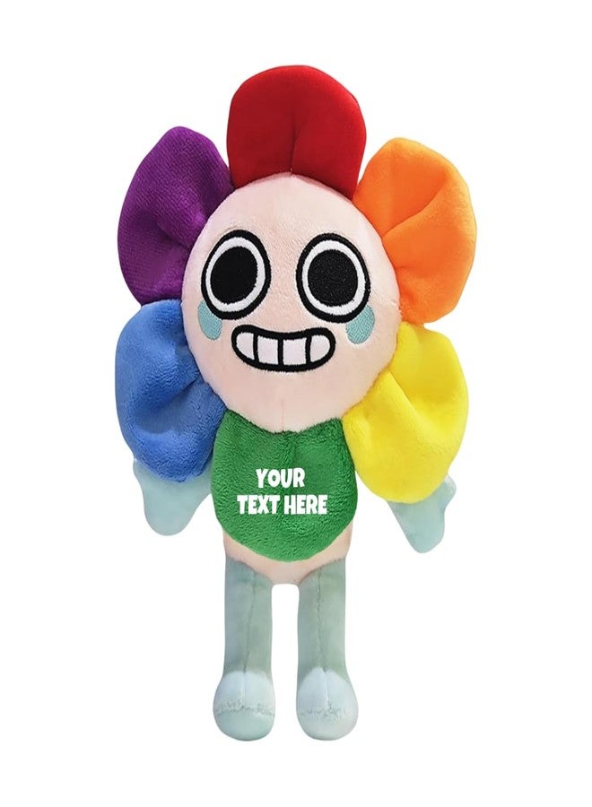 TechMax Solution Customized Text Dendy World Flower Plush Toy - Image 1